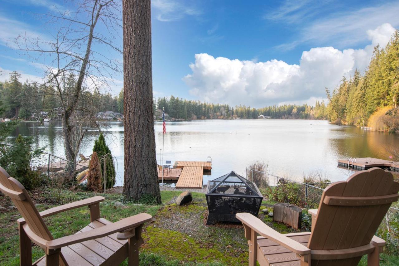 Koi Story Cabin On The Lake - Waterfront, Near Bike Trail Maple Valley المظهر الخارجي الصورة
